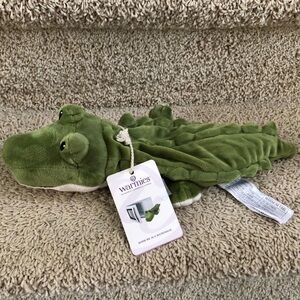 Warmies Warm Lavender Scent Microwavable Plush Lovey Alligator Crocodile Soothes